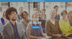Desktop Screenshot of coabe.org